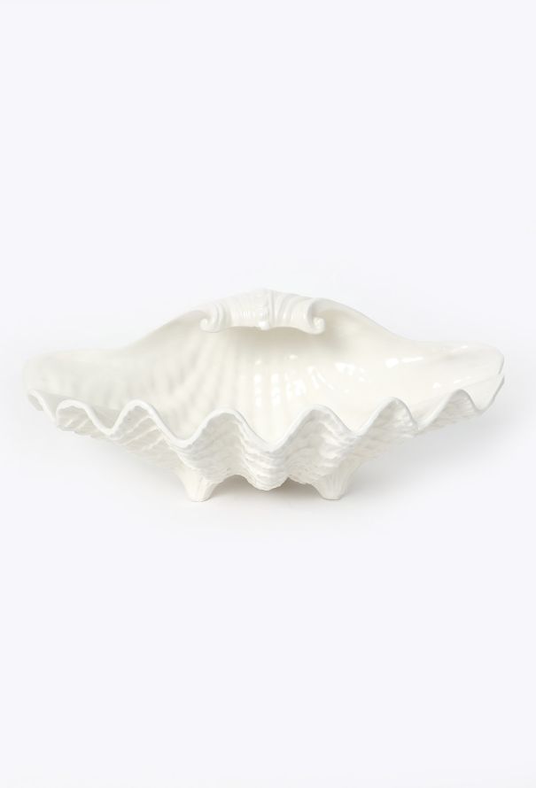 Vintage Objects & Decor 1970s Italian Ceramic Shell - 1