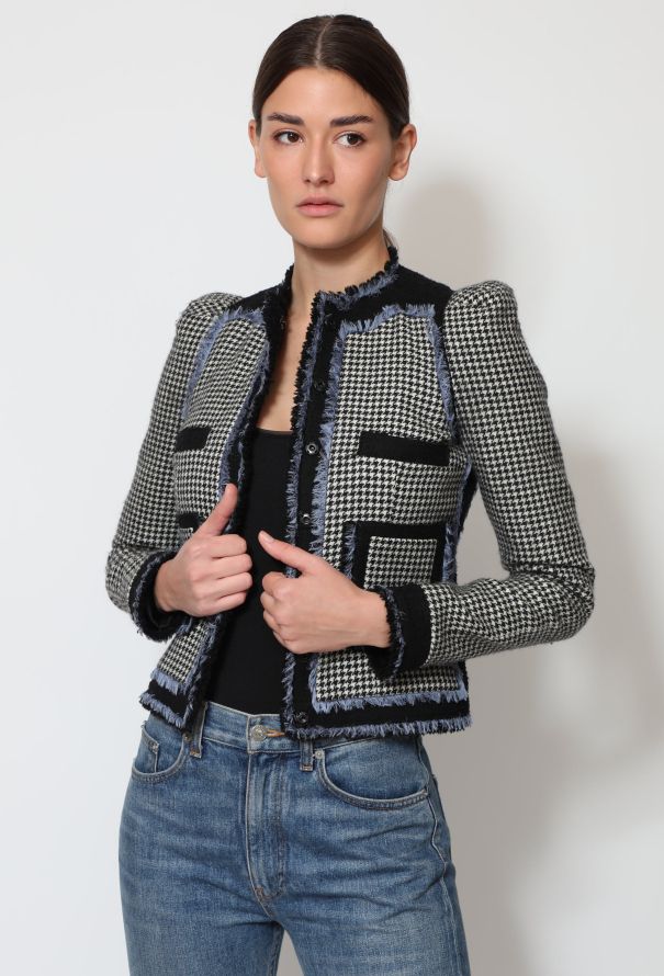 Balenciaga Pre-Fall 2008 Houndstooth Jacket - 6 Balenciaga Pre-Fall 2008 Houndstooth Jacket - 6