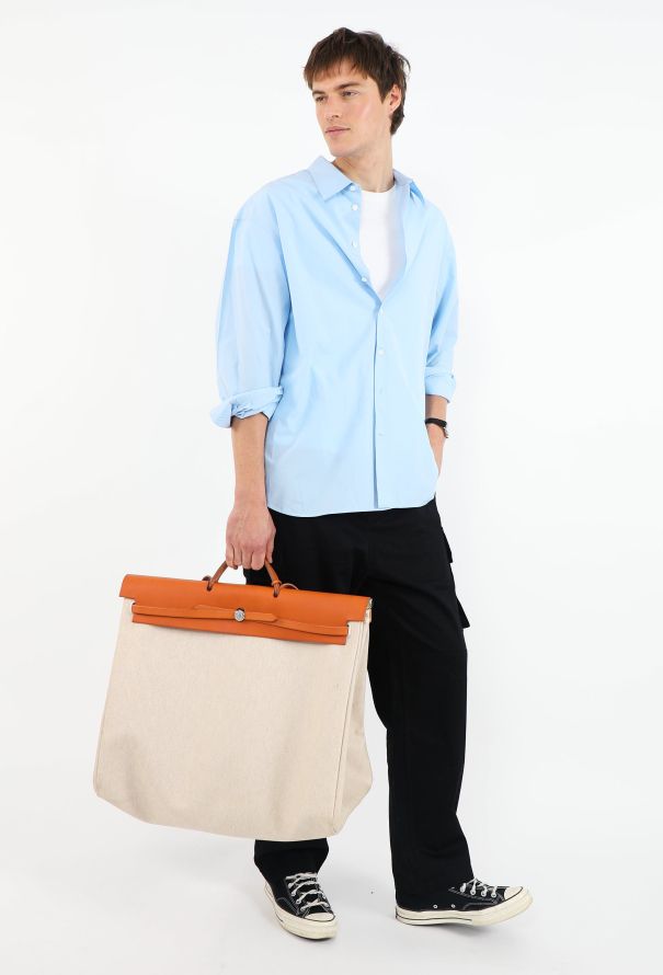 Hermès Vintage 'Évolutionnaire' Herbag - 6