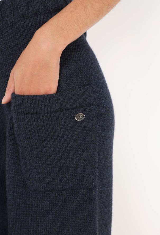 Chanel Cashmere & Wool Knit Pants - 4 Chanel Cashmere & Wool Knit Pants - 4