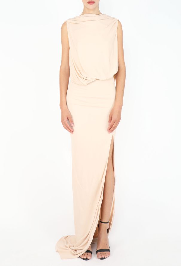 Tom Ford Open-Back Silk Gown, 2020 - 4