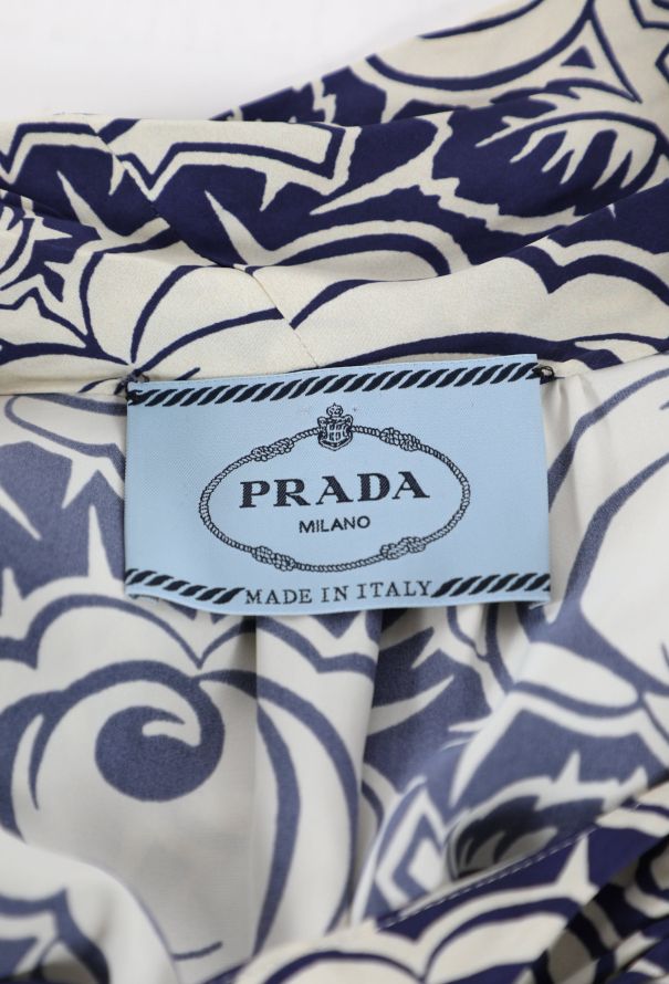 Prada 2022 Floral Lavallière Dress - 5