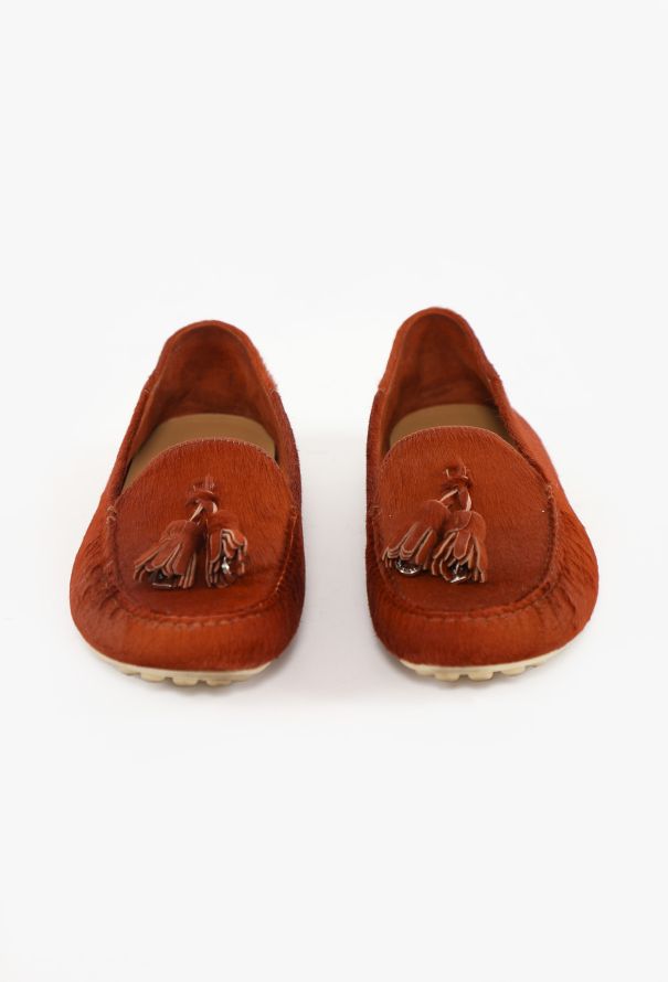 Loro Piana 2025 Ponyhair Dot Sole Walk Loafers - 2