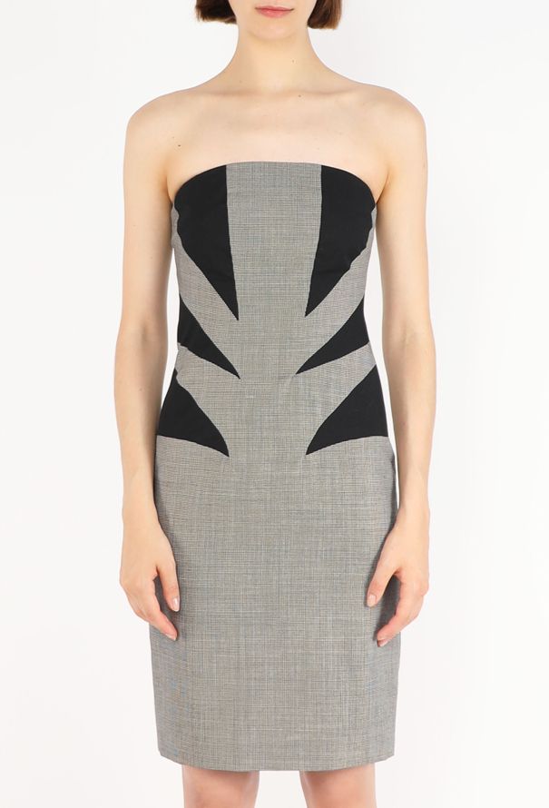 Alexander McQueen 'Untitled' Houndstooth Dress, S/S 1998 - 3