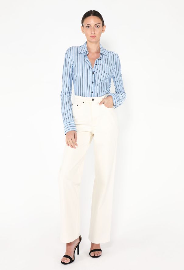 Prada 2024 Striped  Button Down - 3