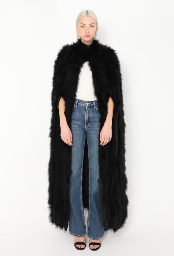 Ostrich Feather Cape - 1
