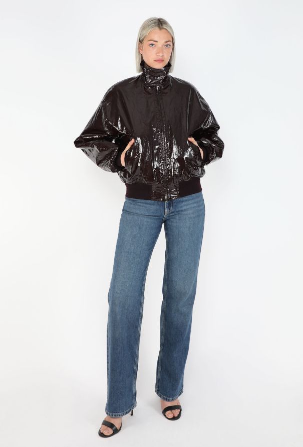 Phoebe Philo Golf Burgundy Bomber Jacket, 2025 - 4