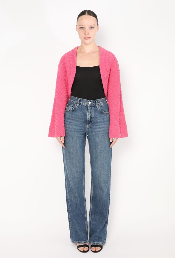 Chanel 2022 Bouclé 'CC' Charm Bolero - 2 Chanel 2022 Bouclé 'CC' Charm Bolero - 2