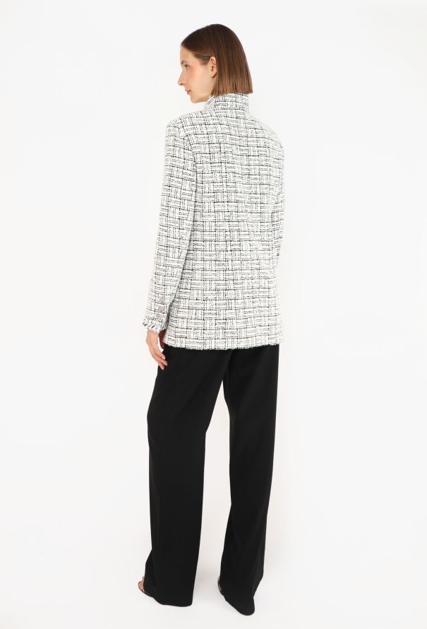 Chanel Sequin Tweed 'CC' Jacket, 2023 - 6