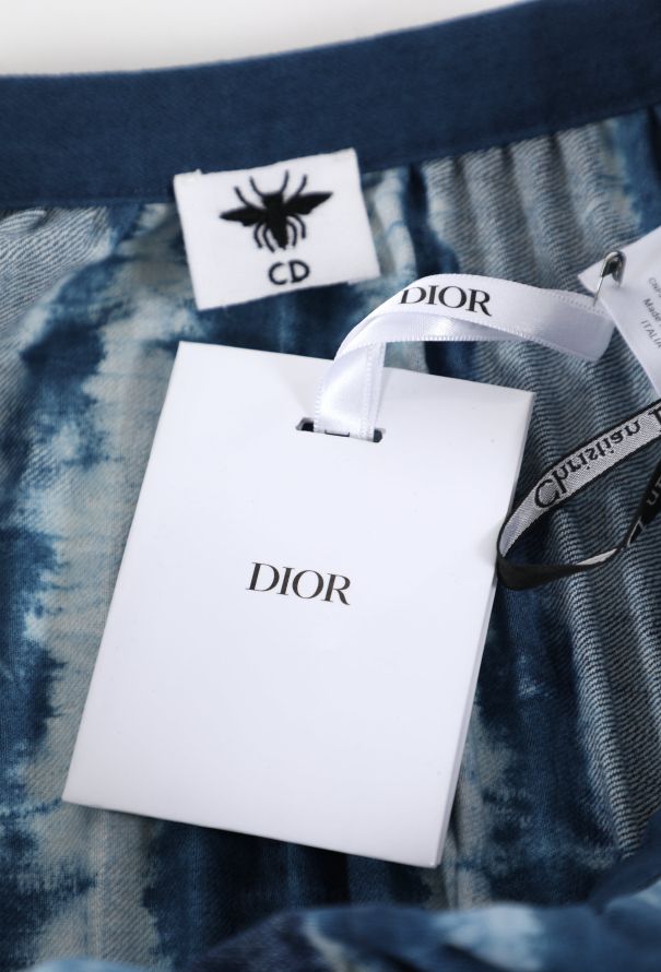 Dior 2020 Denim Tie-Dye Skirt - 5