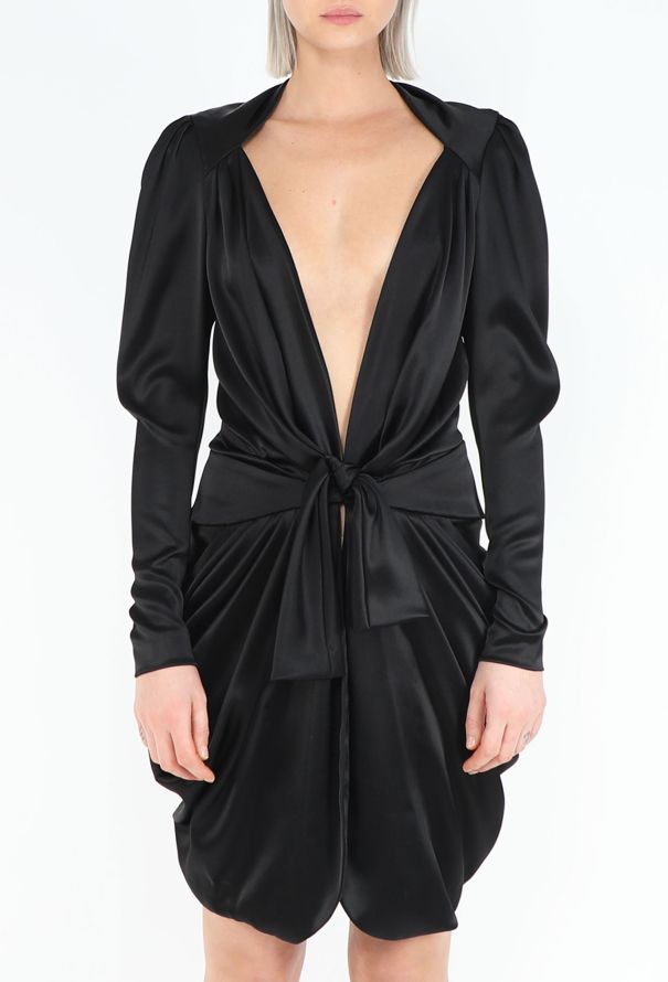 Balenciaga Fall 2009 Plunging Draped Dress - 2