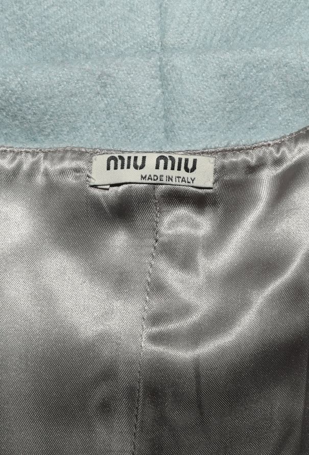 Miu Miu Early 2000s Felted Bustier Top - 4 Miu Miu Early 2000s Felted Bustier Top - 4