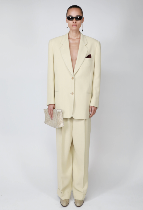 The Row S/S 2024 Marina Woven Blazer - 2