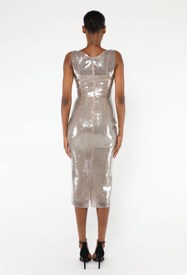 Prada 2023 Iridescent Sequin Dress - 5