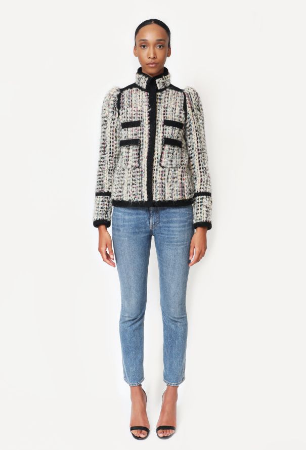 Balenciaga F/W 2007 Bouclé Tweed Jacket - 3