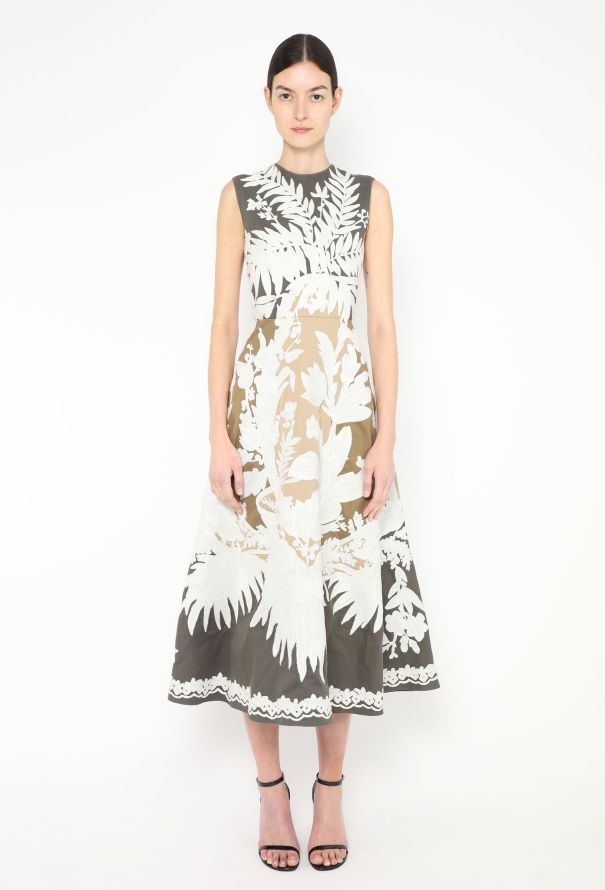 Valentino Resort 2018 Floral Embroidered Dress - 4 Valentino Resort 2018 Floral Embroidered Dress - 4