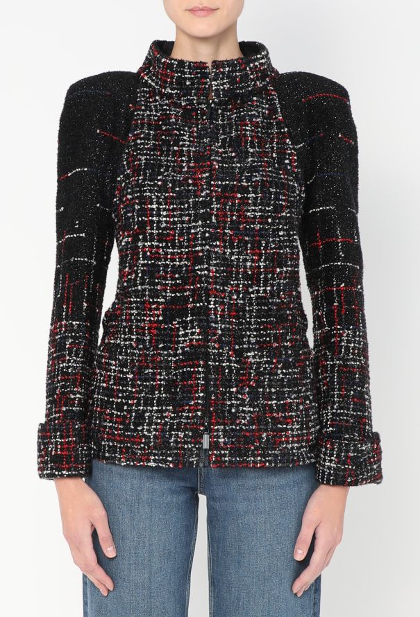 Chanel Iconic F/W 2017 Iridescent Tweed Jacket - 1