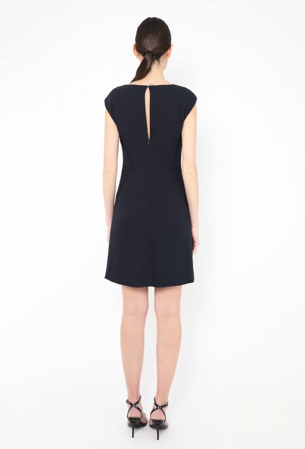 Chanel S/S 2008 Bow Brooch Silk Dress - 4 Chanel S/S 2008 Bow Brooch Silk Dress - 4