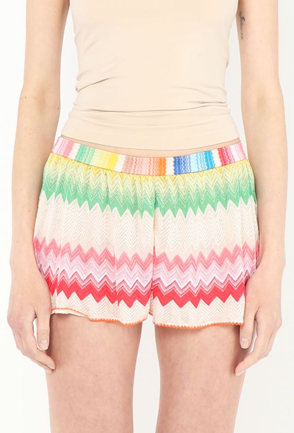 Missoni Chevron Shorts & Head-Wrap Set - 3 Missoni Chevron Shorts & Head-Wrap Set - 3