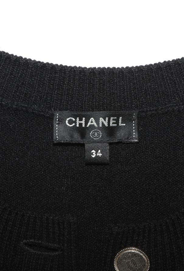 Chanel Lion Charm Cashmere Cardigan - 6