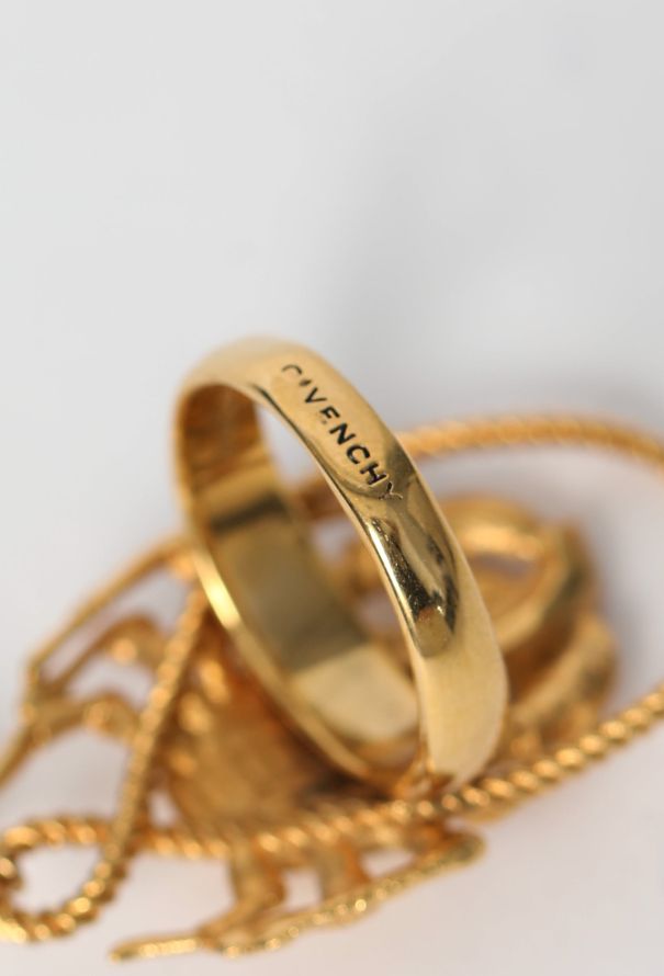 Givenchy Pearl Drop Zodiac Ring - 4