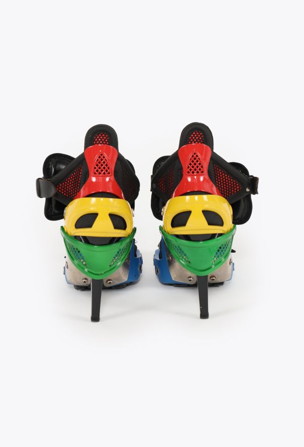 Balenciaga COLLECTOR F/W 2007 Colorblock Lego Heels - 5