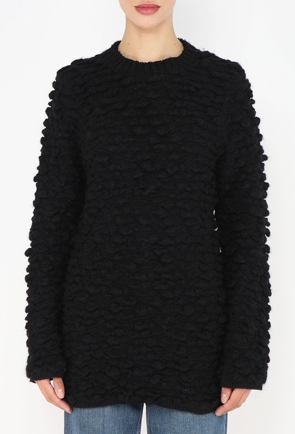 Comme des Garçons 2022 Bouclé Knit Oversized Sweater - 1
