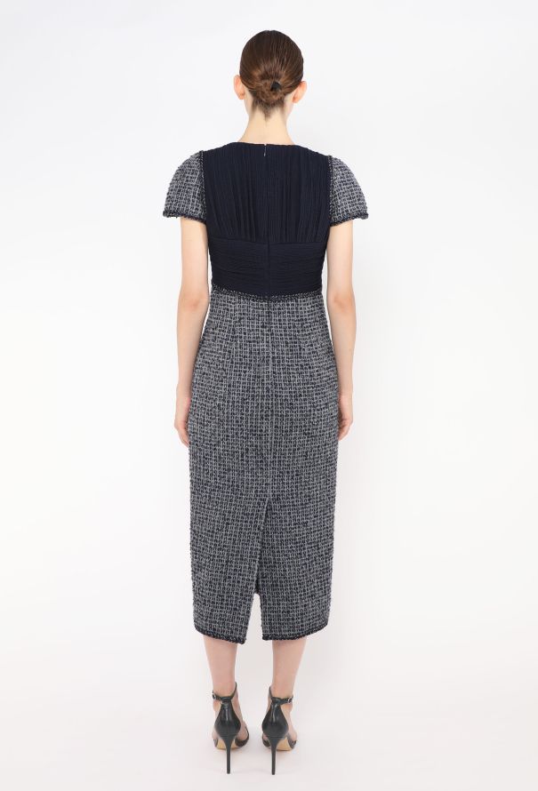 Chanel Iridescent Tonal Tweed Dress - 4 Chanel Iridescent Tonal Tweed Dress - 4