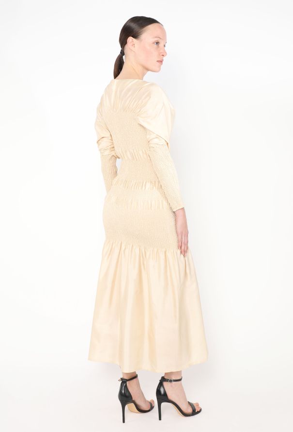 Toteme S/S 2019 Coripe Ruched Dress - 4 Toteme S/S 2019 Coripe Ruched Dress - 4