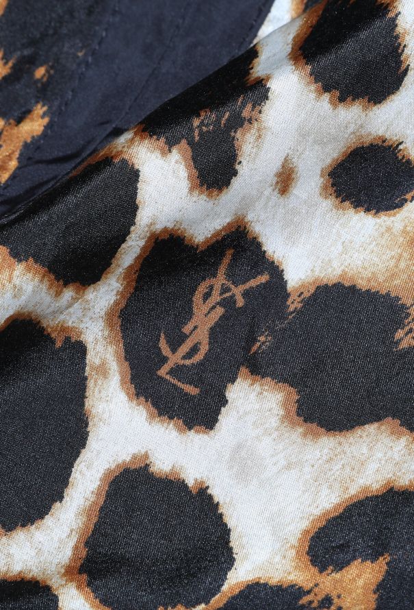 Saint Laurent High-Collar Belted Trench Coat - 10