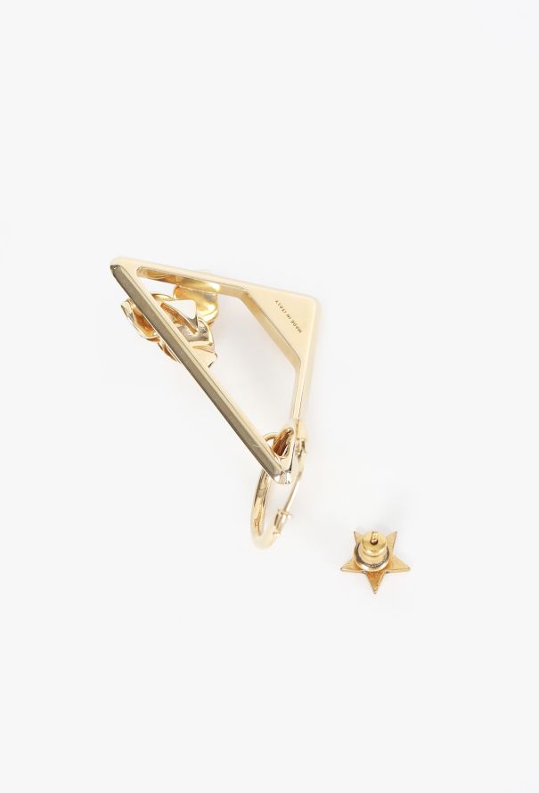 Prada Rose Logo Drop Earring Set, 2023 - 5