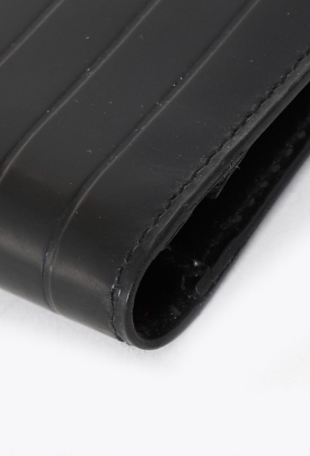 Dior Black Patent Long Wallet - 7