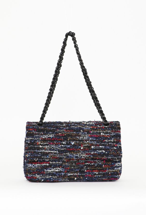 Chanel Tweed Medium Timeless Bag - 1