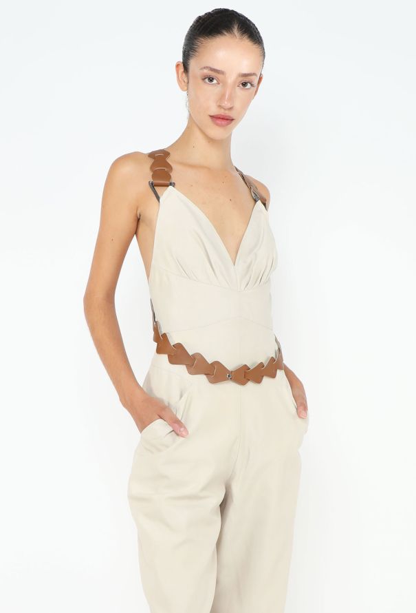 Thierry Mugler Rare S/S 2001 Trojan Belted Jumpsuit - 3 Thierry Mugler Rare S/S 2001 Trojan Belted Jumpsuit - 3