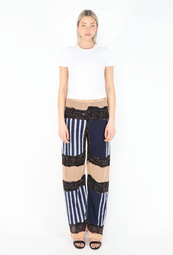 Jean Paul Gaultier 2001 Marinière Mesh Ensemble - 2