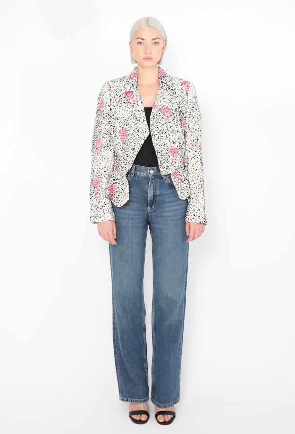 Balenciaga Resort 2010 Embroidered Peplum Jacket - 4 Balenciaga Resort 2010 Embroidered Peplum Jacket - 4