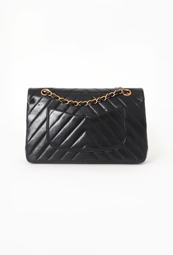 Chanel Chevron Medium Timeless Flap Bag - 4