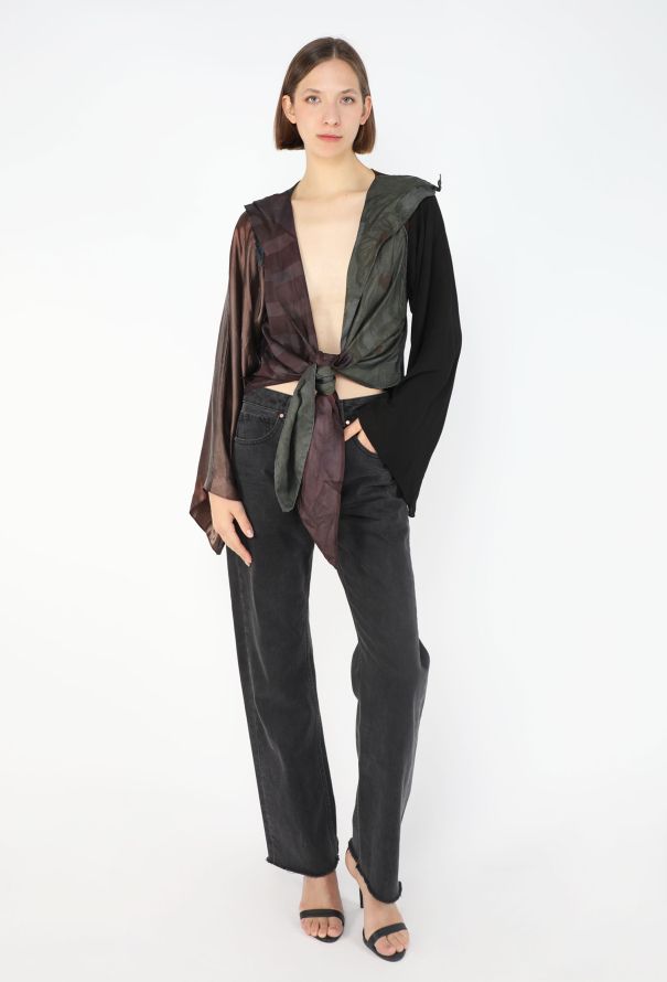 Maison Margiela Artisanal Upycled Foulard Top, S/S 1992 - 5