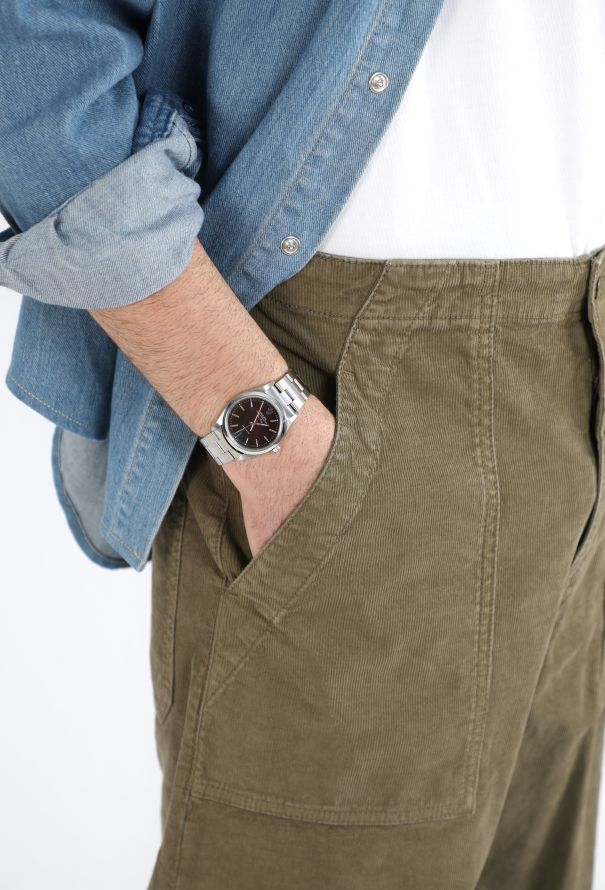 Rolex Air-King Black Dial & Stainless Steel Watch - 2