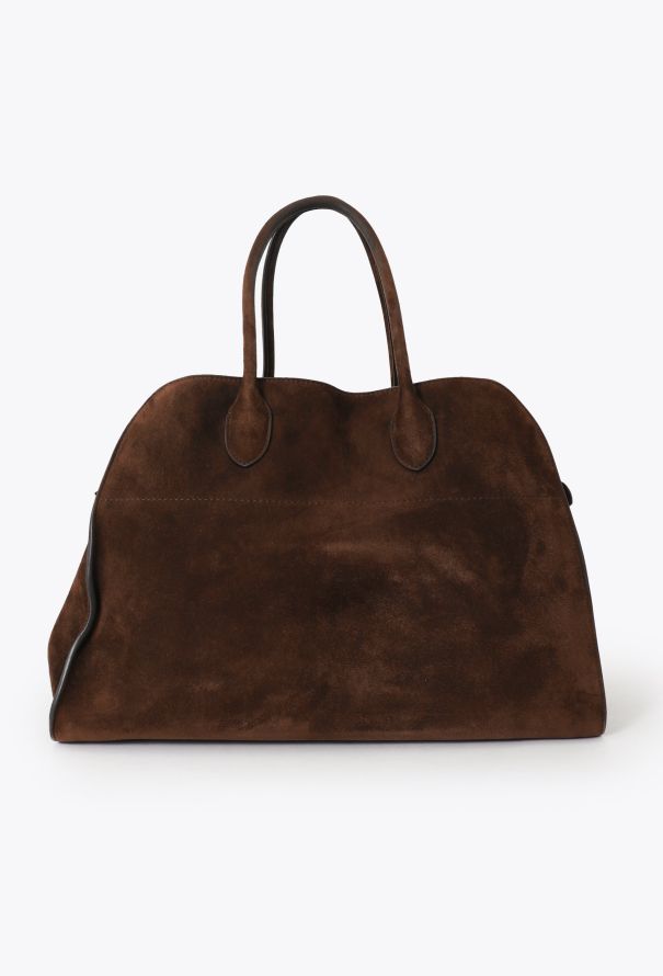 The Row Brown Suede Margaux 17 - 5