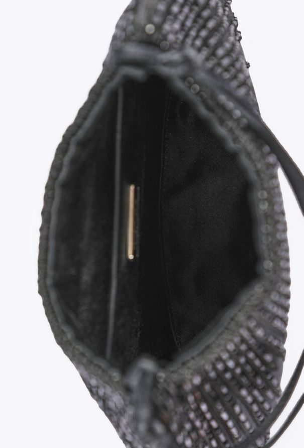 Prada Silk Beaded Evening Bag, 1990s - 12
