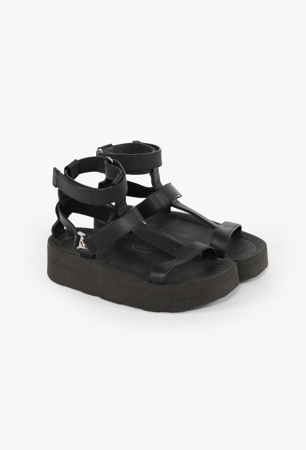 Hermès S/S 2022 Enid Calfskin Leather Sandals - 4