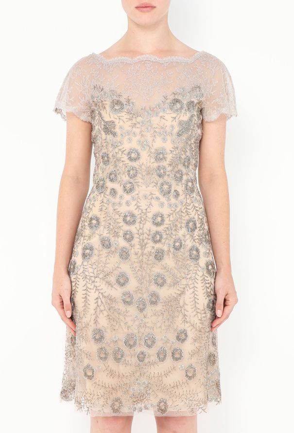 Valentino STUNNING Beaded English Lace Dress - 1