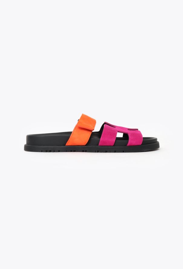 Hermès 2024 Suede Chypre Sandals - 2