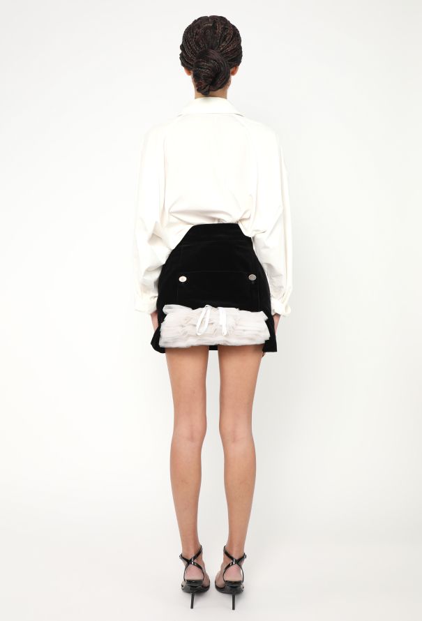 Vivienne Westwood ICONIC F/W 1991 Velvet Bustle Skirt - 7 Vivienne Westwood ICONIC F/W 1991 Velvet Bustle Skirt - 7