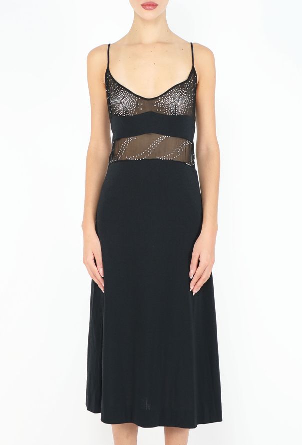 Azzaro '70s Embellished Slip Dress - 2