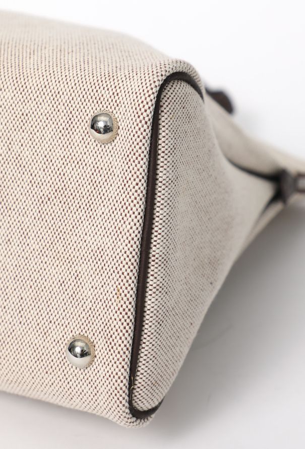 Hermès 2006 Toile H & Ébène Swift Heeboo Bag - 12