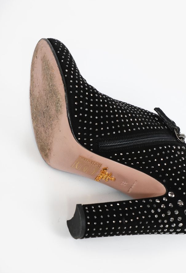 Prada 2013 Studded Ankle Boots - 5