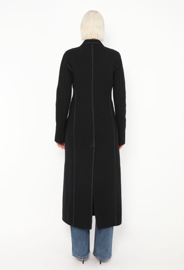 Céline Resort 2016 Contrast Stitch Coat - 6