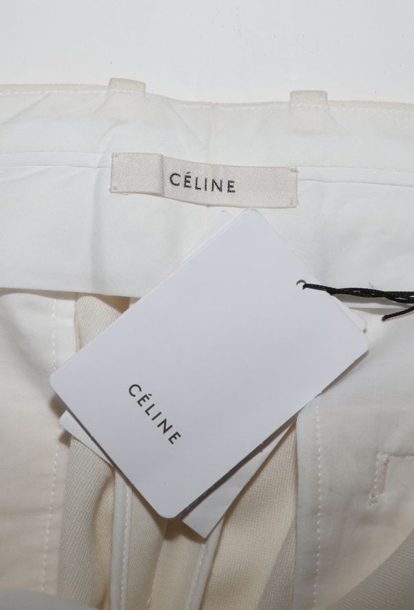 Céline F/W 2016 Twill Slit Trousers - 7